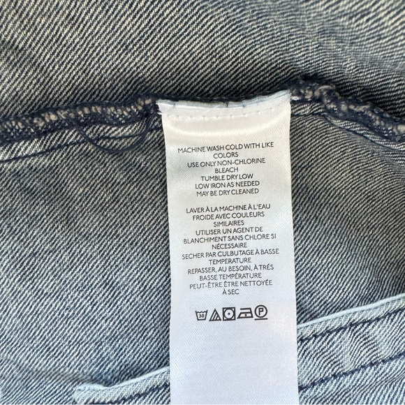 NWOT Free People Women's "Throwback Hooded Denim Knit Jacket" Boho Crop Size S - Picture 10 of 12